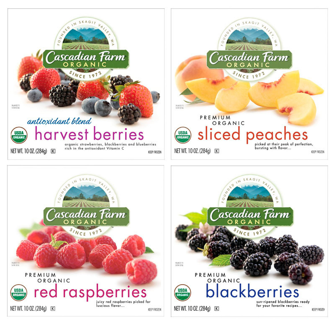 General Mills Fruit Packaging Photography 